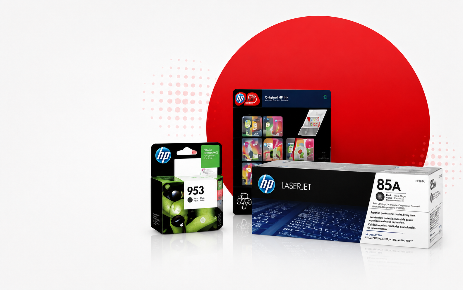 Produtos originais HP fornecidos pela ANINEI