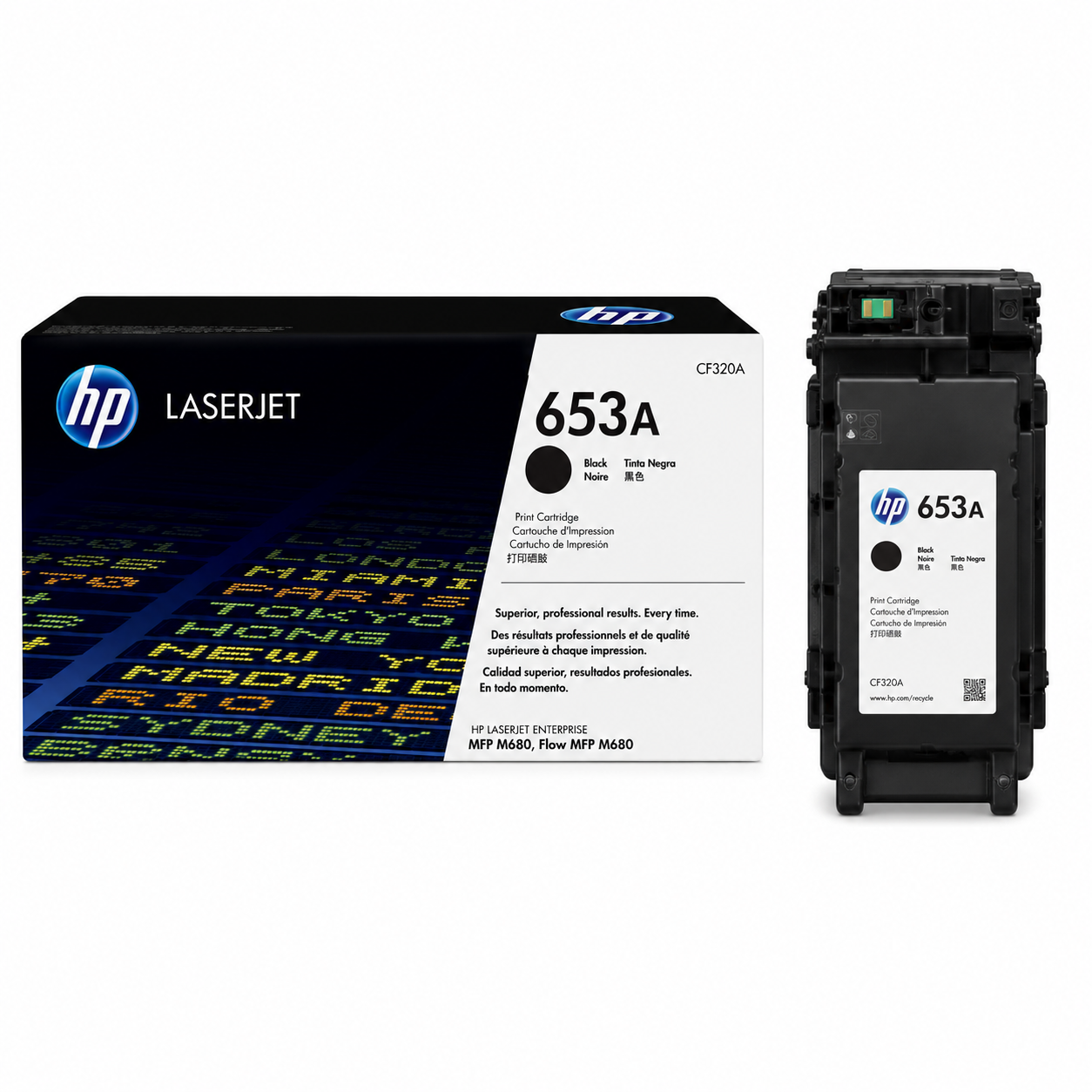 Toner HP 653A Preto - imagem 2