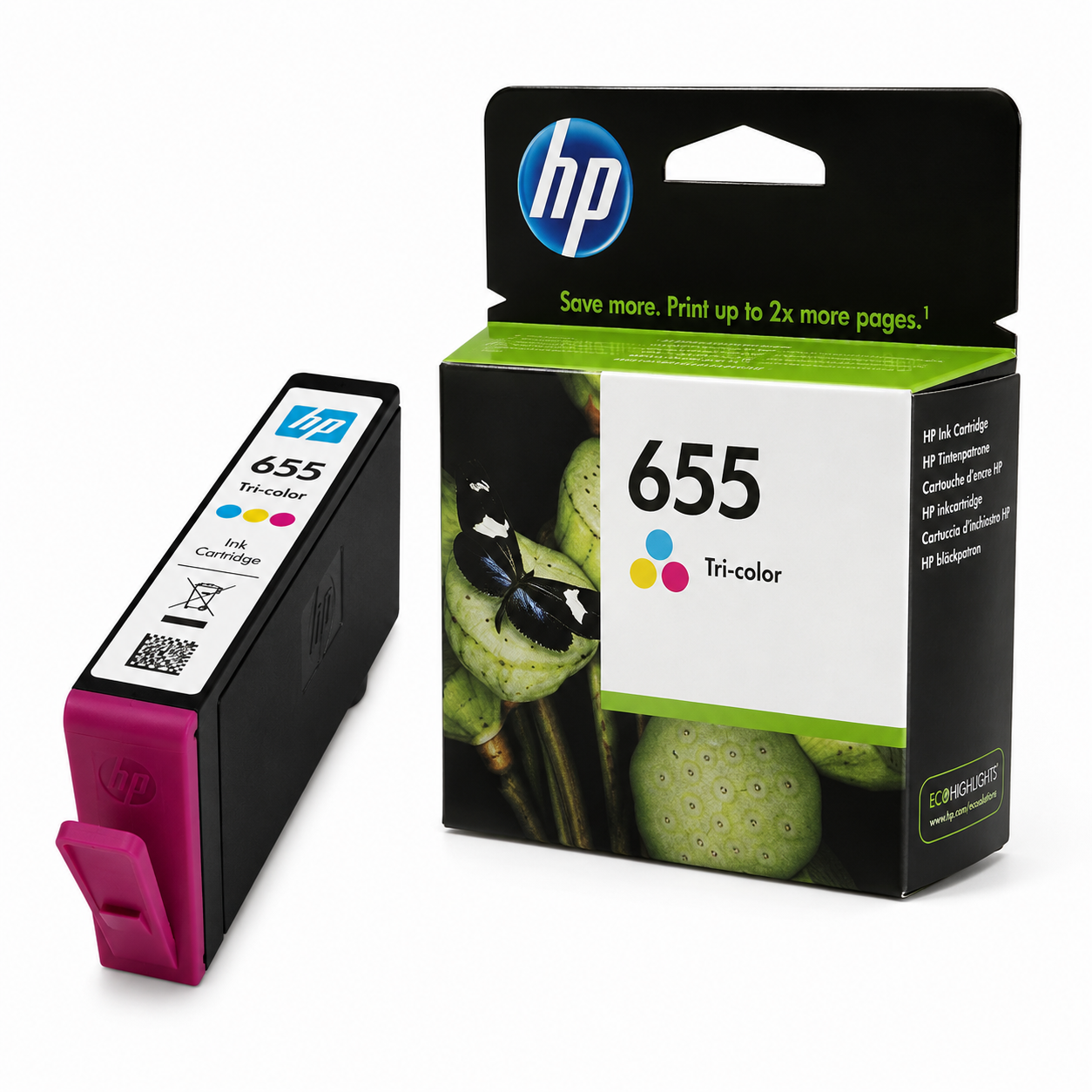 Tinteiro HP 655 Tricolor