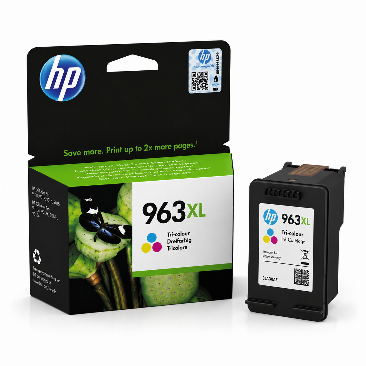 Tinteiro HP 963XL Tricolor